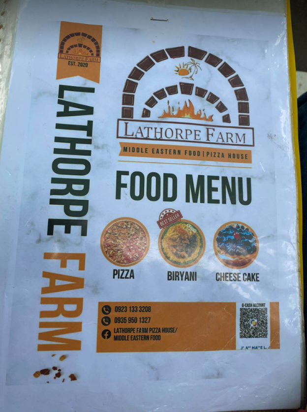 Menu photo